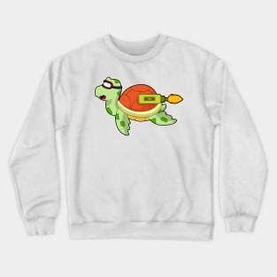 Turtle Rocket Crewneck Sweatshirt